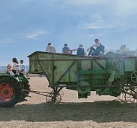 Bateuse ancienne (photo F. Mrugala, a Saint-Jean-de-Touslas en 2012)